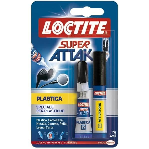 LOCTITE SUPER ATTAK PLASTICA 2g