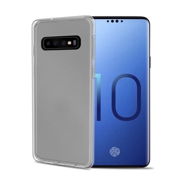 GELSKIN - Cover morbida trasparente in TPU compatibile con Samsung Galaxy S10+