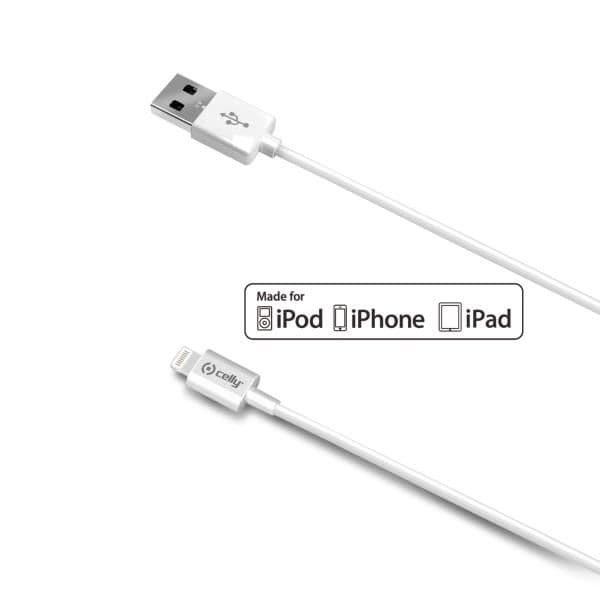 USBIP52M - Cavo USB-A a Lightning, potenza massima 12 Watt, lunghezza cavo 2 metri