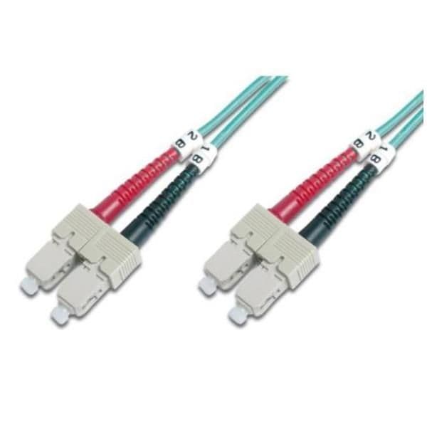 FO PATCHCORD SC TO SC DUPLEX OM4 1M