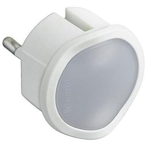 Crepuscolare Dimmere con Presa maschio Tedesca - Bianco-