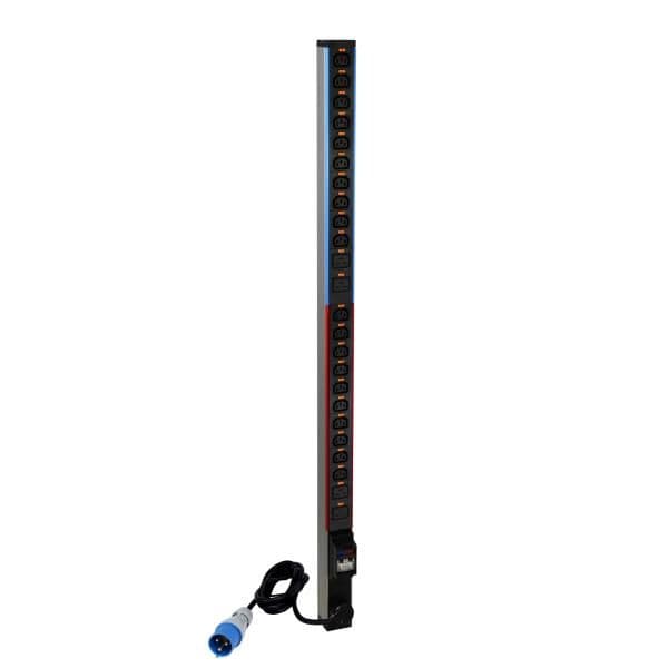 PDU VERT PRESE 20+4 C13+C19 CON ANTISGANGIO