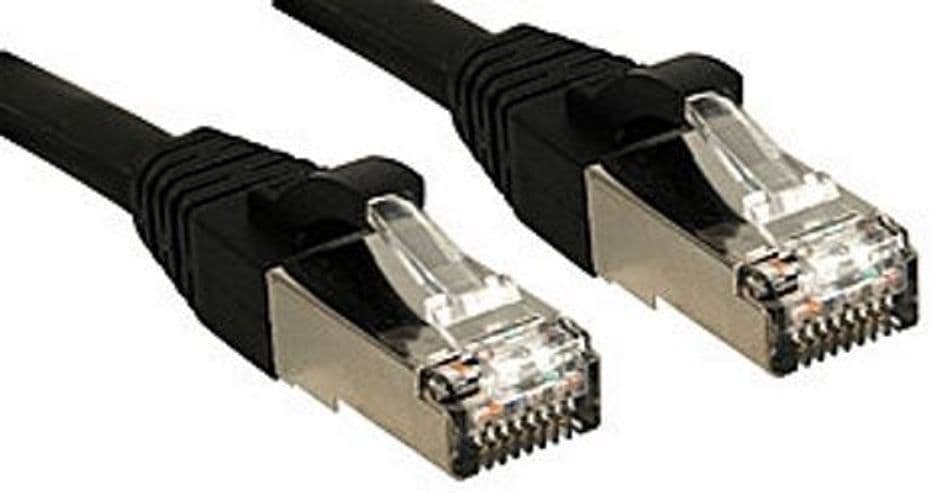 Cavo di Rete Cat.6A S/FTP LSZH Nero, 3m