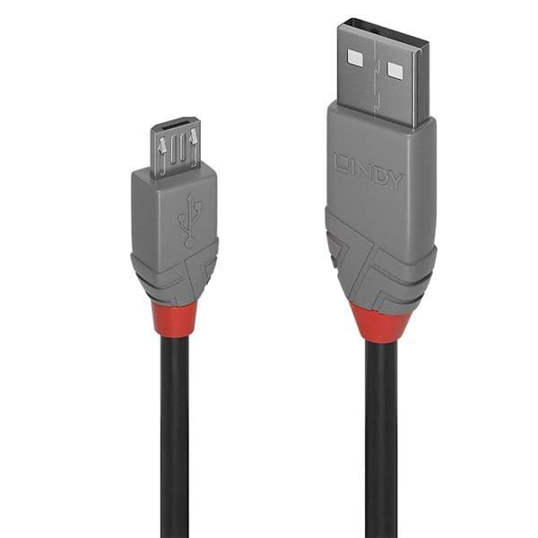 CAVO USB 2.0 TIPO A/micro B NERO, 2M