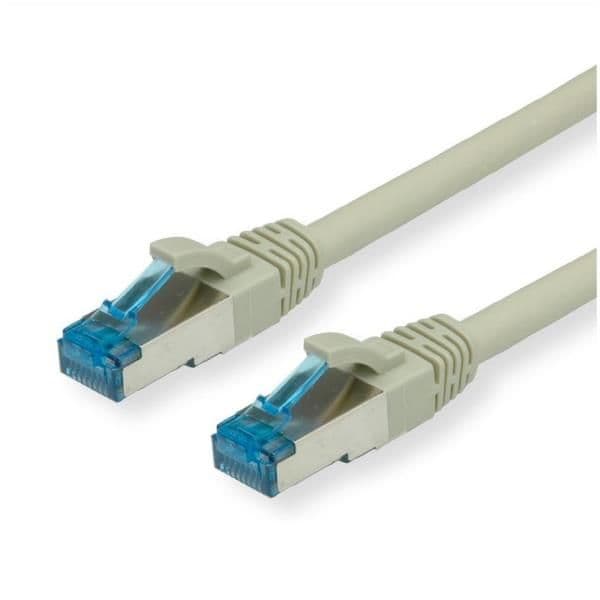 NILOX TECH - Cavo di rete S/FTP Ethernet RJ45 CAT. 6A, lunghezza cavo 1 mt, protezione dalle interferenze, materiale rame