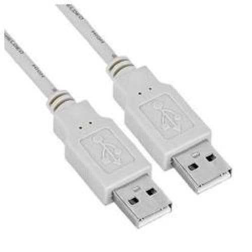 NILOX TECH - Cavo con connettore USB-A 2.0 a connettore USB-A 2.0, maschio a maschio, lunghezza cavo 5 mt, velocità max trasferimento: 480 Mbit/s, schermato