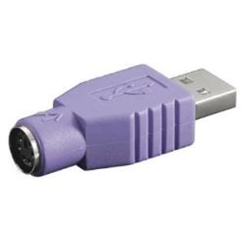 NILOX TECH - Adattatore con connettore PS2 maschio a connettore USB 2.0 femmina