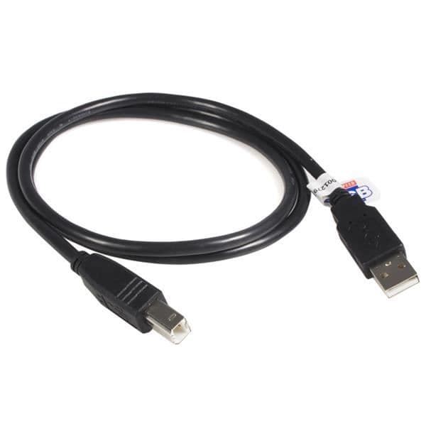 Cavo USB 2.0 A a B certificato 3m - M/M