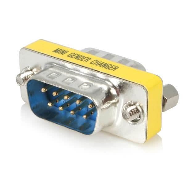 Convertitore di genere slimline DB9
