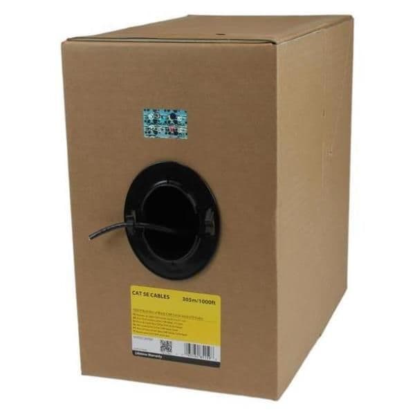 Matassa di cavi LAN Cat5e solidi UTP da 305 m