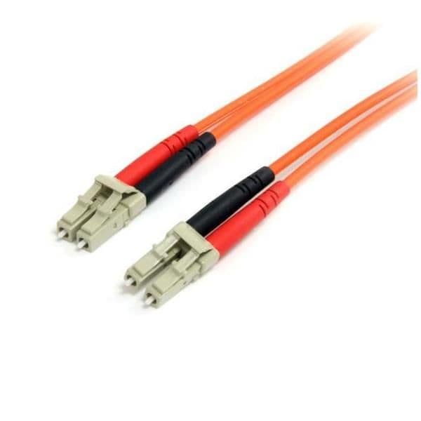 Cavo patch duplex in fibra multimodale 62,5/125 5 m LC/LC