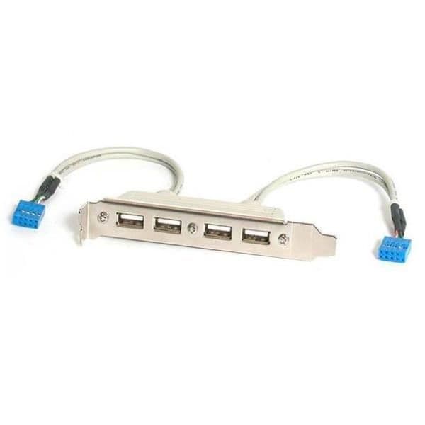 Adattatore piastra slot USB A a 4 porte