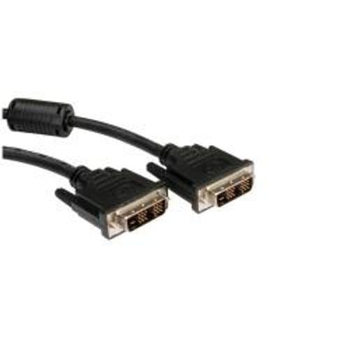 NILOX TECH - Cavo con connettore DVI-D 18+1 a connettore DVI-D 18+1 single link, lunghezza cavo 1.8 mt