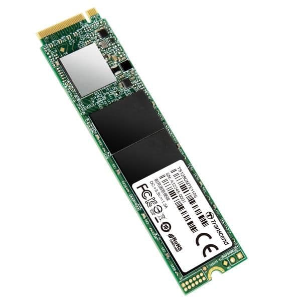 TS128GMTE110S - SSD M.2 2280 da 128GB, PCIe Gen3x4, NVMe, 3D TLC, senza DRAM