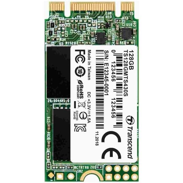 TS128GMTS430S - SSD M.2 2242 da 128GB, SATA3 B+M Key, TLC