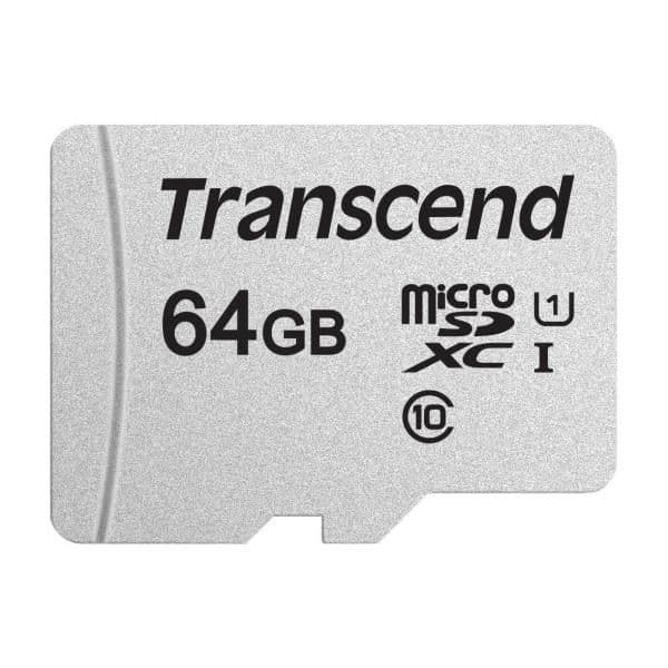TS64GUSD300S - microSD da 64GB, UHS-I U1 A1