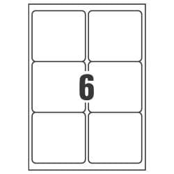 Etichette Blockout per spedizioni - 99,1 x 93,1 mm