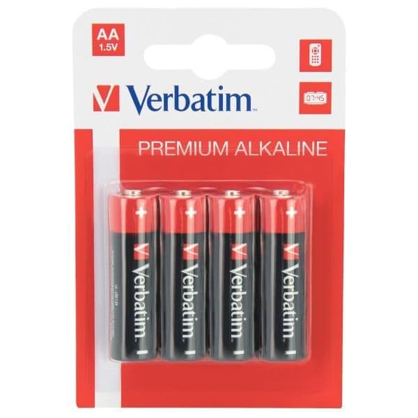 ALKALINE BATTERY AA 4 PACK