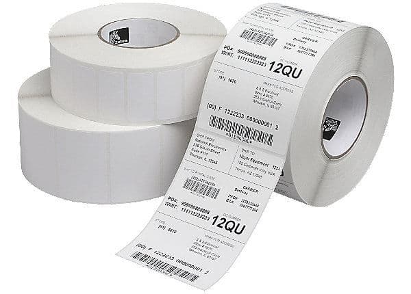 POLYE 3100T GLOSS 102X51MM PER STAMPANTI INDUSTRIALI