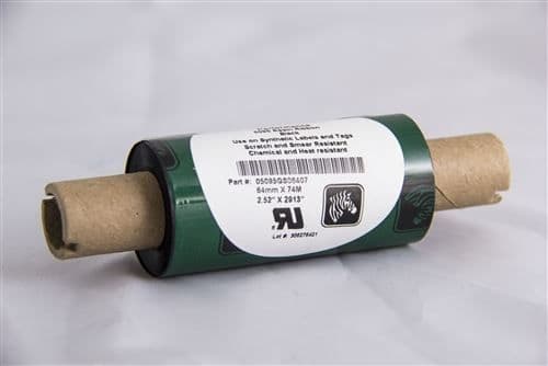 RIBBON RESINA 64X74MM PER STAMPANTI DESKTOP