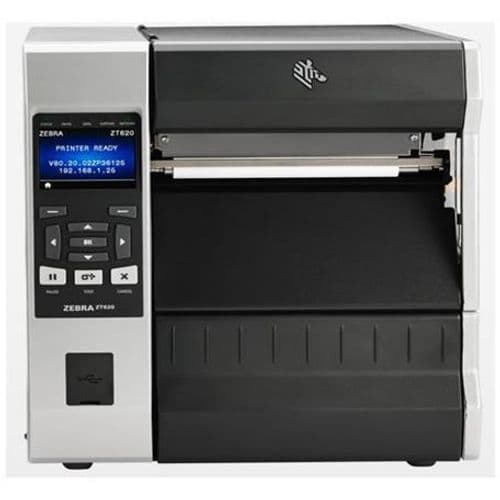 ZT620T 203DPI, GIGA ETHERNET, SERIALE, USB, BTLE, WIFI, DISPLAY A COLORI