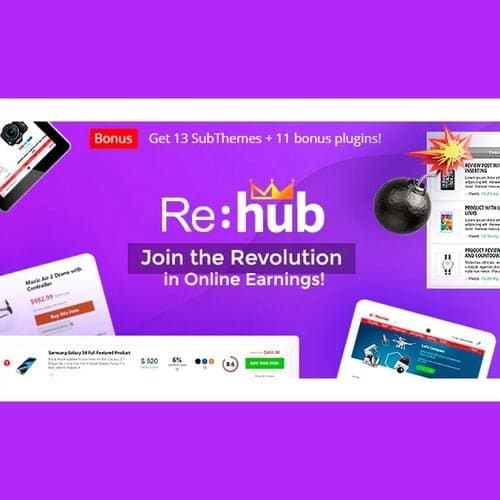 REHub – Price Comparison – Affiliate Marketing – Multi Vendor Store