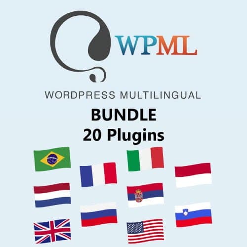 WP Multilingual (WPML) – BUNDLE