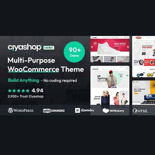 CiyaShop Responsive Multi-Purpose Theme