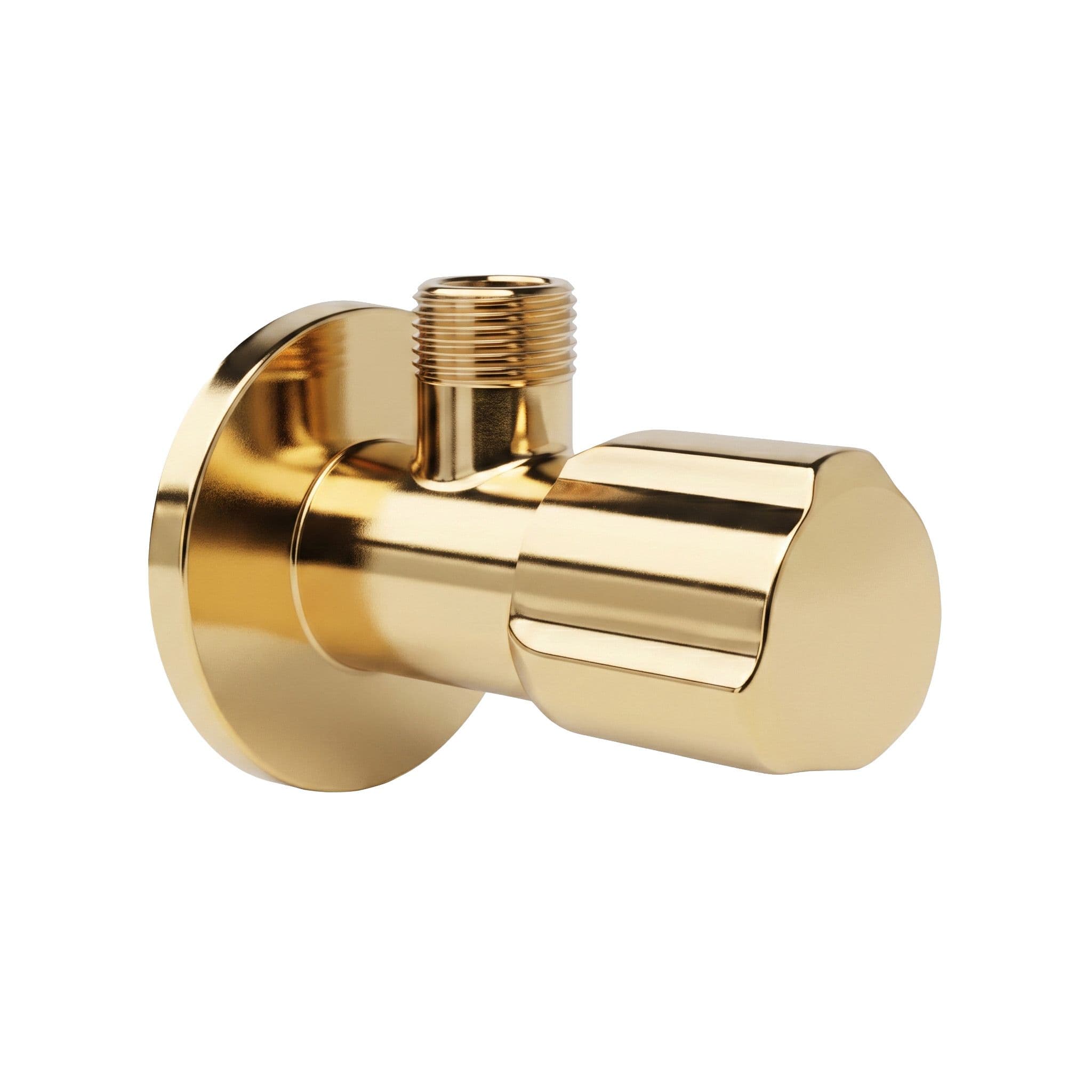Valvola Ad Angolo 02 1/2" X 3/8" Gold