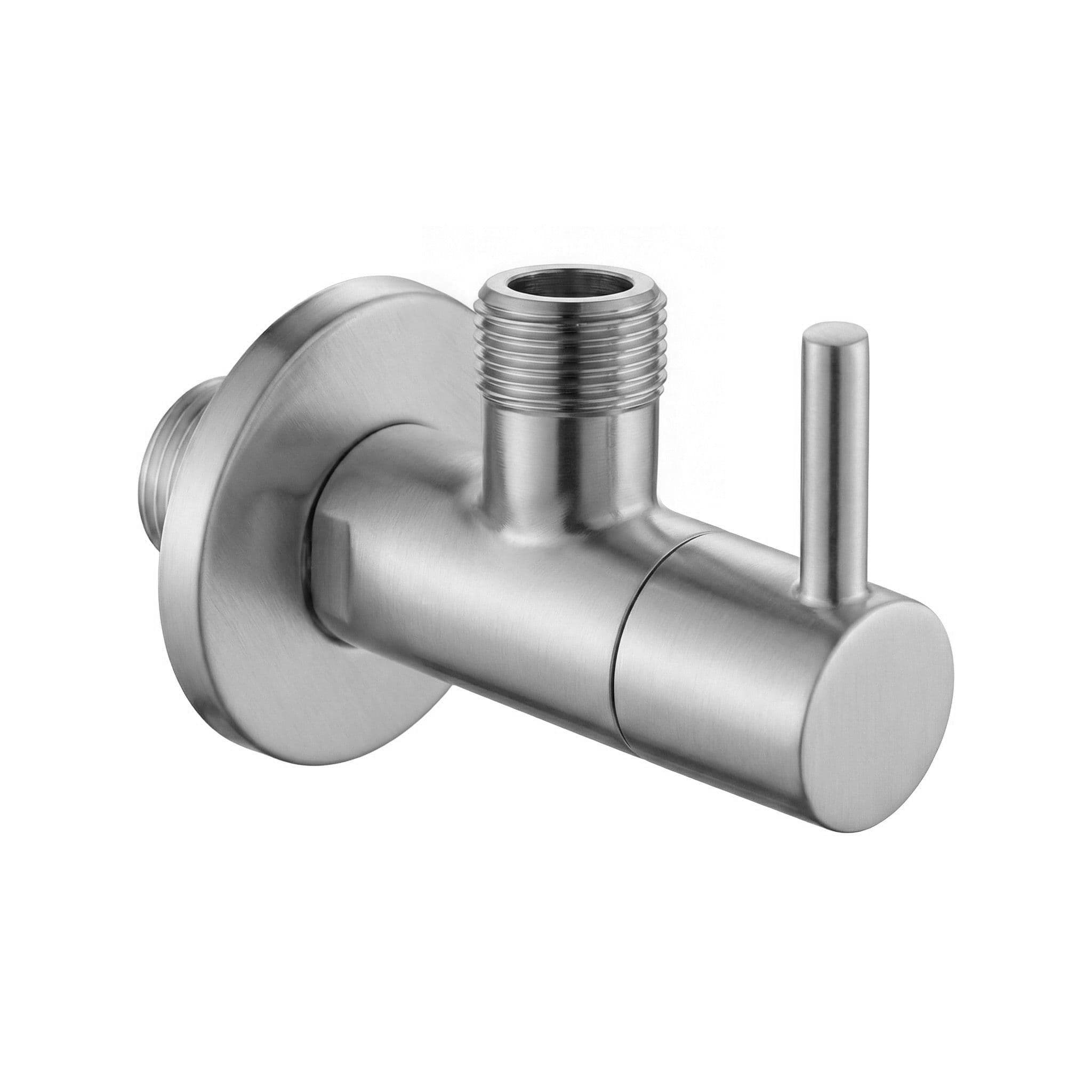 Valvola Ad Angolo 1/2" X 3/8" Brush Nickel