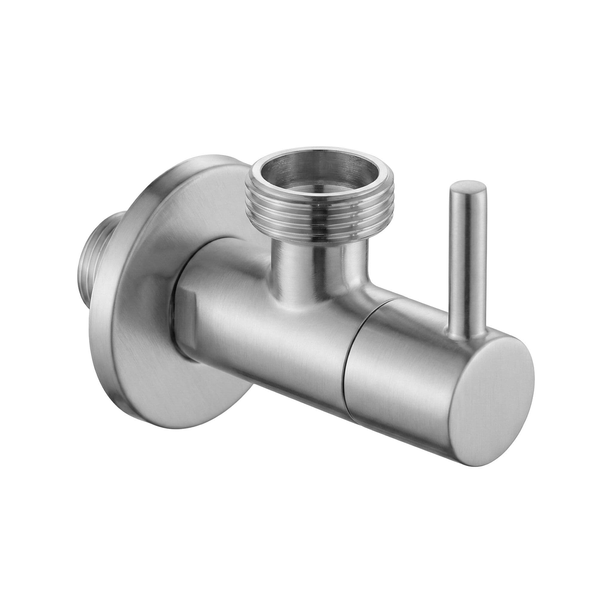 Valvola Ad Angolo 1/2" X 3/4" Brush Nickel