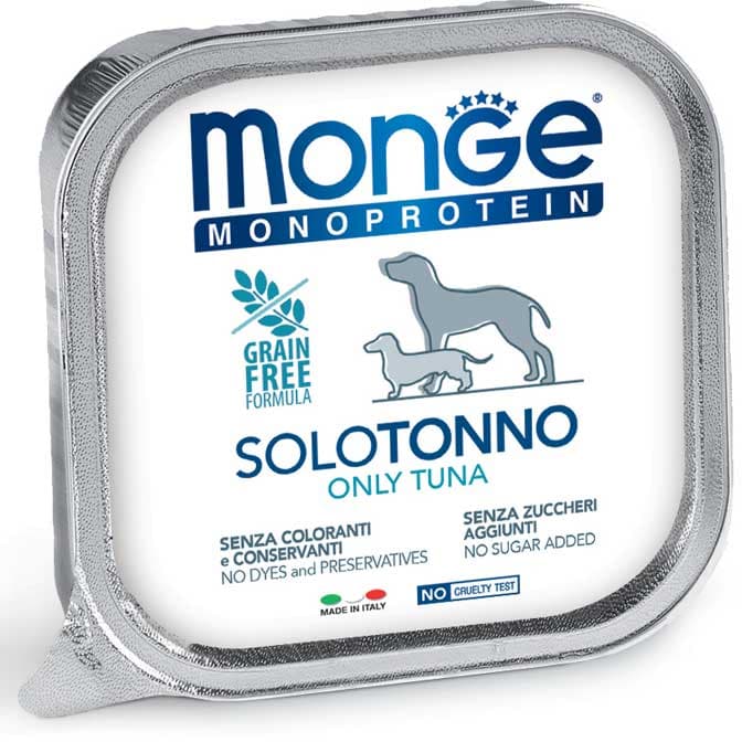 Monge Dog Monoprotein Patè Solo Tonno 150 gr.