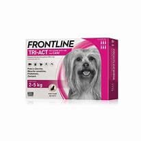 Frontline Tri-Act soluzione spot-on per cani 2-5 kg  6 pipette (0,5 ml)