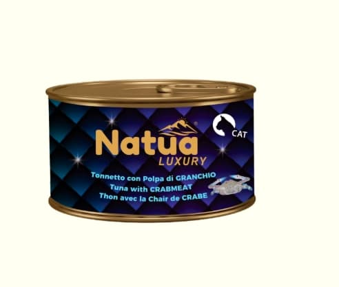 Natua Gatto Luxury Tonnetto con Granchio 85 Gr