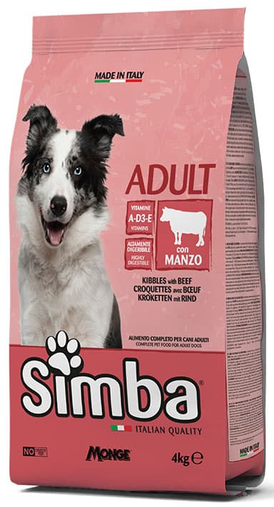 SIMBA CANE crocchetta manzo 10kg