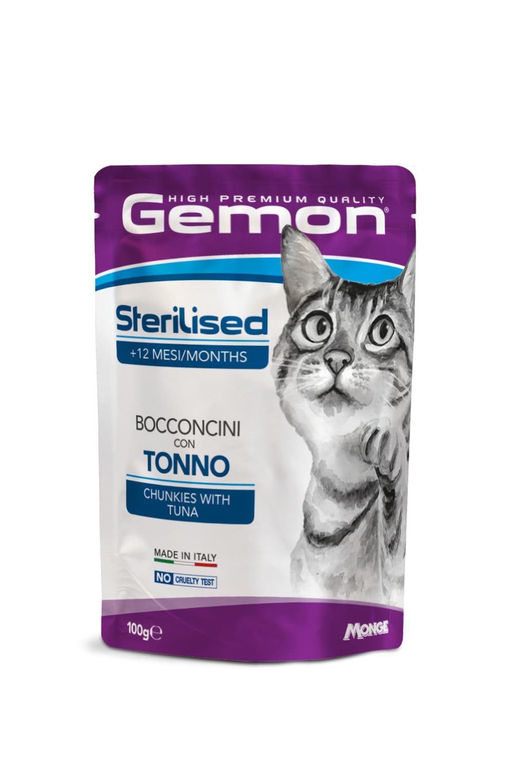 GEMON BUSTE gatto ster./ton/ora. gr.100x24