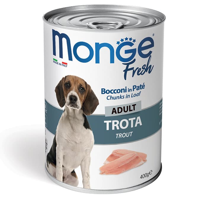 MONGE FRESH ADULT trota gr.400