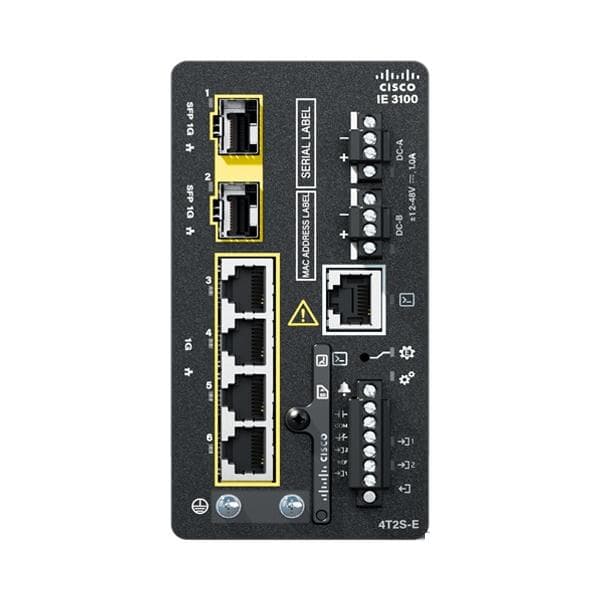 Cisco Catalyst IE3100 Rugged Series - Network Essentials - switch - gestito - 4 x 10/100/1000 + 2 x Gigabit SFP - montabile su rail DIN