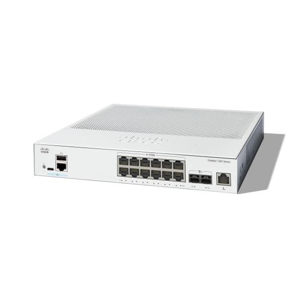 Cisco Catalyst 1300-12XT-2X - Switch - L3 - intelligente - 12 x 10GBase-T + 2 x 10 Gigabit SFP+ - montabile su rack