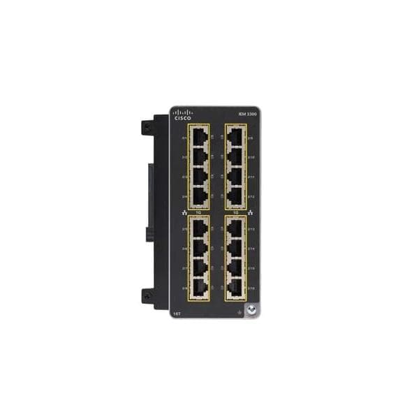 Cisco Catalyst - Modulo di espansione - Gigabit Ethernet x 16 - per Catalyst IE3300 Rugged Series