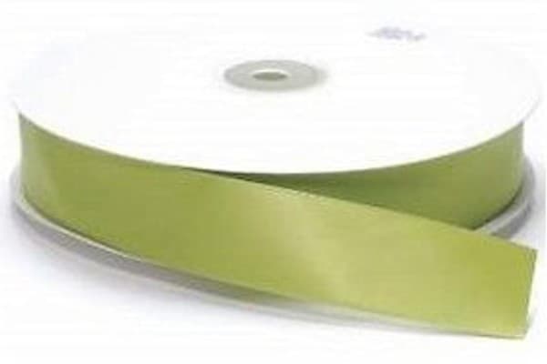 Nastro Doppio Raso Verde 10mmx50mt