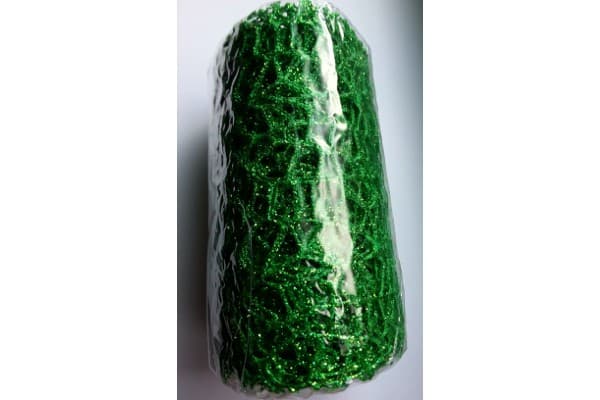 Rotolo polycotton glitter 12cmx300cm Verde