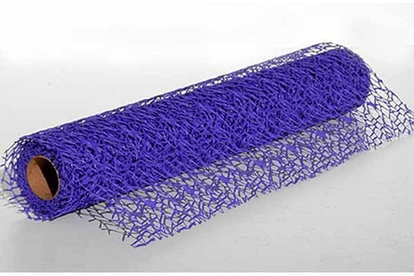 Rotolo in polycotton 12cm x 5mt Viola