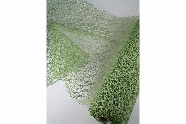 Rotolo in polycotton 12cm x 5mt Verde