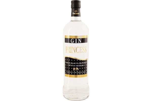 100 cl Gin Princess Extra Dry 38%