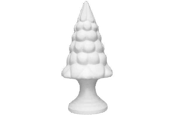 Albero in Polistirolo 32×16cm per Dummy Cake – Forma Albero per Decorazioni e Fai da Te