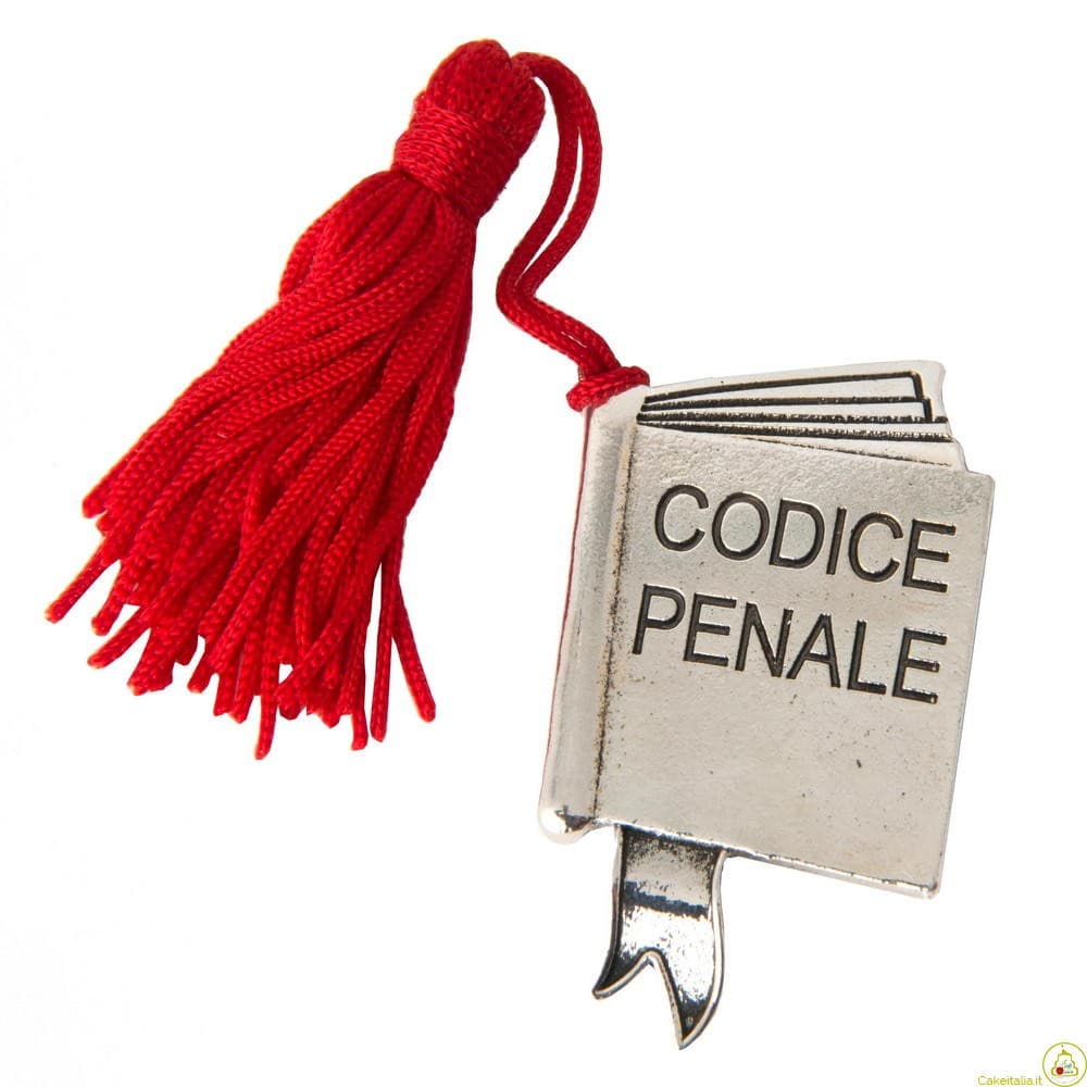 Ciondolo in Zama Libro Codice Penale
