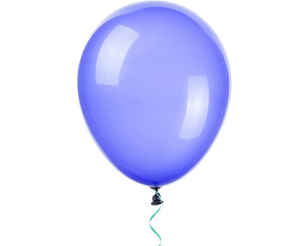 10 palloncini Blu diametro 23 cm
