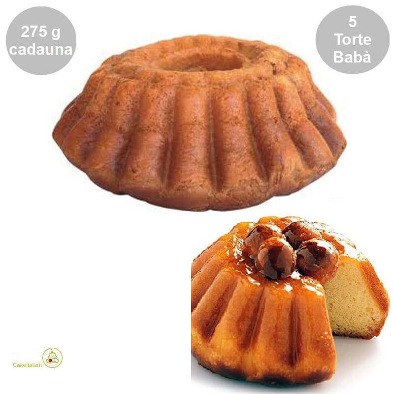 5 Torte Babà grandi 275 g