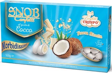 Snob al cocco confetti bianchi Crispo 500 g